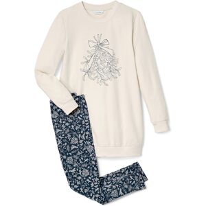 Tchibo - Leggings-Pyjama - Damen - Gr. S - weiß Tchibo - Leggings-Pyjama - Damen - Gr. S - weiß