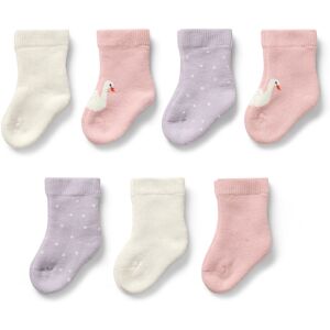Tchibo - 7 Paar Baby-Socken - Baby - Gr. 23-26 - weiß Tchibo - 7 Paar Baby-Socken - Baby - Gr. 23-26 - weiß