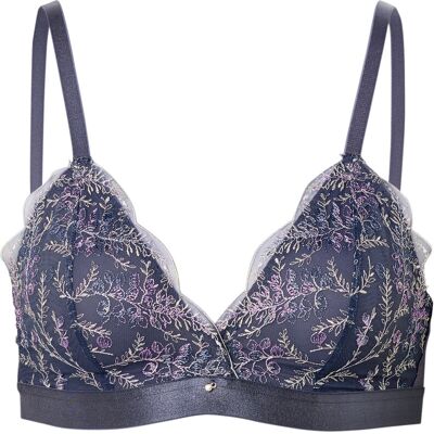 Tchibo - Soft-BH mit Stickerei - Damen - Gr. 75B - blau Tchibo - Soft-BH mit Stickerei - Damen - Gr. 75B - blau