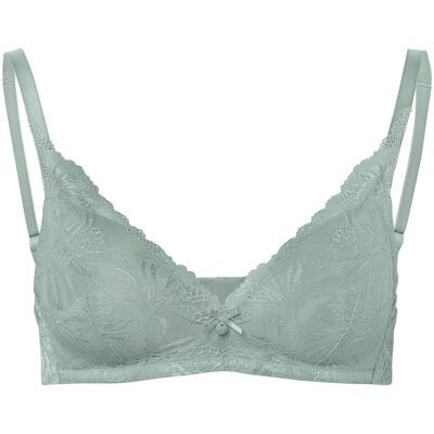 Tchibo - Softschalen-BH mit Spitze - Damen - Gr. 80A - grün Tchibo - Softschalen-BH mit Spitze - Damen - Gr. 80A - grün