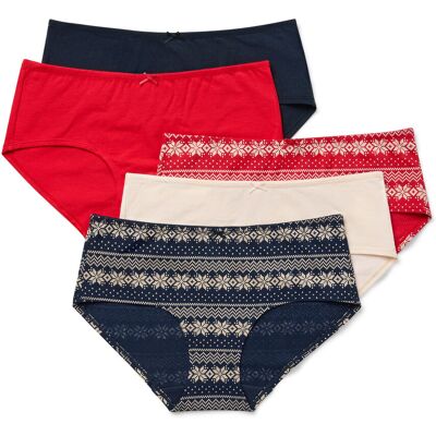 Tchibo - 5 Pantys - Damen - Gr. M - weiß Tchibo - 5 Pantys - Damen - Gr. M - weiß