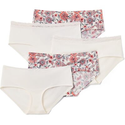 Tchibo - 5 Pantys - Damen - Gr. XXL - creme Tchibo - 5 Pantys - Damen - Gr. XXL - creme