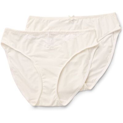 Tchibo - 2 Slips - Damen - Gr. M - creme Tchibo - 2 Slips - Damen - Gr. M - creme