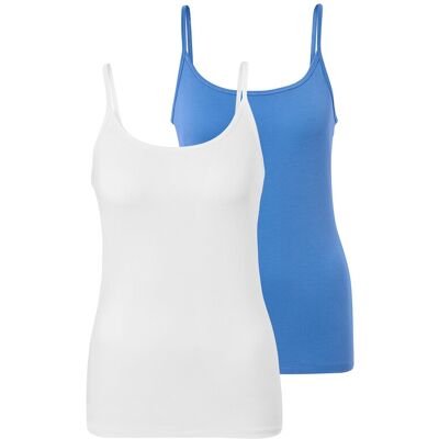 Tchibo - 2 Hemdchen - Damen - Gr. M - weiss Tchibo - 2 Hemdchen - Damen - Gr. M - weiss