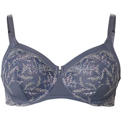 Tchibo - Bügel-BH mit Stickerei - Damen - Gr. 80D - blau Tchibo - Bügel-BH mit Stickerei - Damen - Gr. 80D - blau