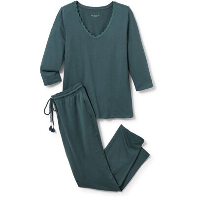 Tchibo - Pyjama - Damen - Gr. S - petrol Tchibo - Pyjama - Damen - Gr. S - petrol