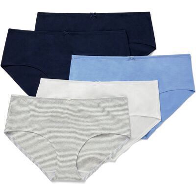 Tchibo - 5 Pantys - Damen - Gr. L - dunkelblau Tchibo - 5 Pantys - Damen - Gr. L - dunkelblau