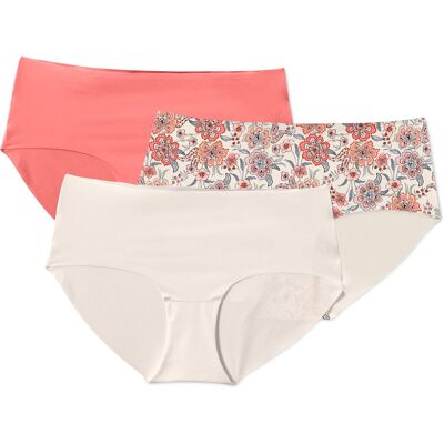 Tchibo - 3 Pantys »Magic Cut« - Damen - Gr. L - orange Tchibo - 3 Pantys »Magic Cut« - Damen - Gr. L - orange