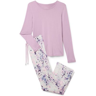 Tchibo - Pyjama mit Webhose - Damen - Gr. M - creme/print Tchibo - Pyjama mit Webhose - Damen - Gr. M - creme/print