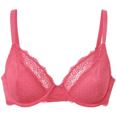 Tchibo - Bügel-BH mit Spitze - Damen - Gr. 80B - pink Tchibo - Bügel-BH mit Spitze - Damen - Gr. 80B - pink