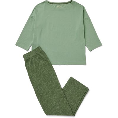 Tchibo - Pyjama-Set - Damen - Gr. XXL - hellgrün Tchibo - Pyjama-Set - Damen - Gr. XXL - hellgrün