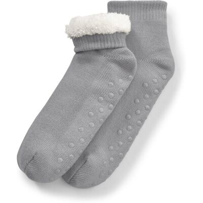 Tchibo - Hausschuh-Socken - Damen - Gr. 38-39 - grau Tchibo - Hausschuh-Socken - Damen - Gr. 38-39 - grau