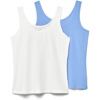 Tchibo - 2 Hemdchen - Damen - Gr. L - weiss Tchibo - 2 Hemdchen - Damen - Gr. L - weiss