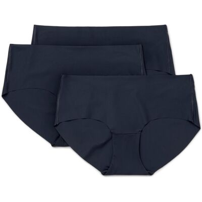 Tchibo - 3 Magic-Cut-Pantys - Damen - Gr. M - dunkelblau Tchibo - 3 Magic-Cut-Pantys - Damen - Gr. M - dunkelblau