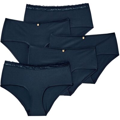 Tchibo - 5 Pantys - Damen - Gr. L - dunkelblau Tchibo - 5 Pantys - Damen - Gr. L - dunkelblau