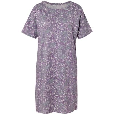 Tchibo - Nachthemd - Damen - Gr. M - lila/print Tchibo - Nachthemd - Damen - Gr. M - lila/print
