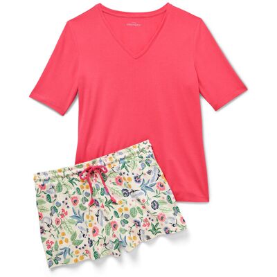 Tchibo - Shorty-Pyjama-Set - Damen - Gr. S - koralle Tchibo - Shorty-Pyjama-Set - Damen - Gr. S - koralle