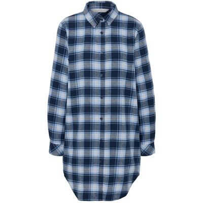 Tchibo - Da. Nachthemd - Damen - Gr. S - blau Tchibo - Da. Nachthemd - Damen - Gr. S - blau