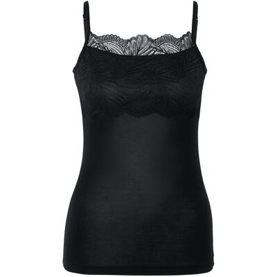 Tchibo - Modal-Hemdchen - Damen - Gr. S - schwarz Tchibo - Modal-Hemdchen - Damen - Gr. S - schwarz