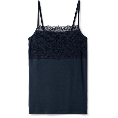 Tchibo - Modal-Trägerhemdchen - Damen - Gr. M - dunkelblau Tchibo - Modal-Trägerhemdchen - Damen - Gr. M - dunkelblau