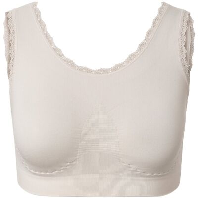Tchibo - Seamless-Bustier - Damen - Gr. M - creme Tchibo - Seamless-Bustier - Damen - Gr. M - creme