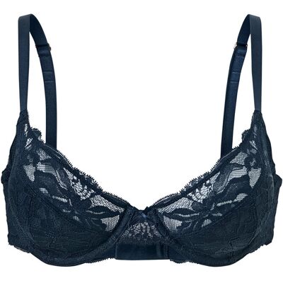 Tchibo - Bügel-BH mit Spitze - Damen - Gr. 80C - dunkelblau Tchibo - Bügel-BH mit Spitze - Damen - Gr. 80C - dunkelblau