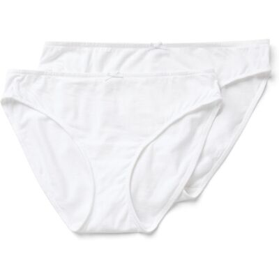 Tchibo - 2 Slips - Damen - Gr. S - weiss Tchibo - 2 Slips - Damen - Gr. S - weiss