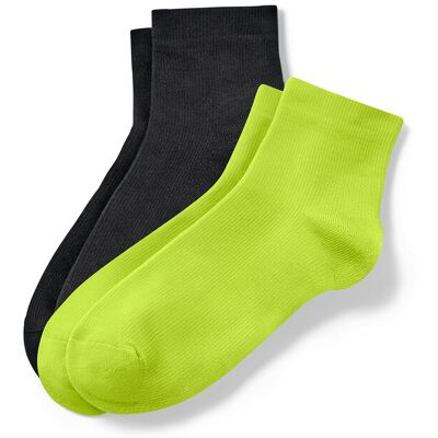 Tchibo - 2 Paar kurze Sportsocken - Unisex - Gr. 39-42 - schwarz Tchibo - 2 Paar kurze Sportsocken - Unisex - Gr. 39-42 - schwarz