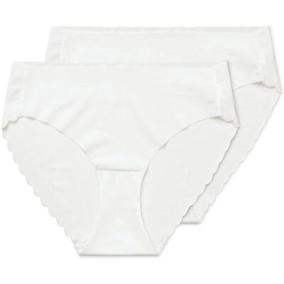 Tchibo - 2 Magic-Cut-Slips - Damen - Gr. L - weiss Tchibo - 2 Magic-Cut-Slips - Damen - Gr. L - weiss