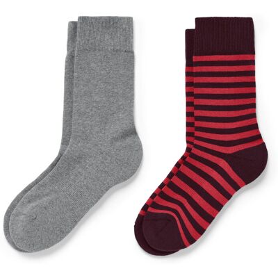 Tchibo - 2 Paar Sportsocken - Damen - Gr. 35-38 - bordeaux Tchibo - 2 Paar Sportsocken - Damen - Gr. 35-38 - bordeaux