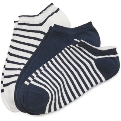 Tchibo - 3 Paar Sneakersocken - Damen - Gr. 39-42 - dunkelblau Tchibo - 3 Paar Sneakersocken - Damen - Gr. 39-42 - dunkelblau