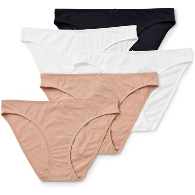Tchibo - 5 Slips - Damen - Gr. M - schwarz Tchibo - 5 Slips - Damen - Gr. M - schwarz