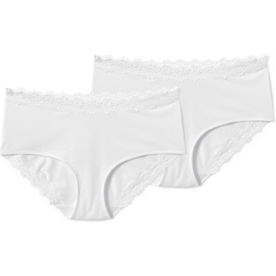 Tchibo - 2 Pantys - Damen - Gr. XXL - weiss Tchibo - 2 Pantys - Damen - Gr. XXL - weiss