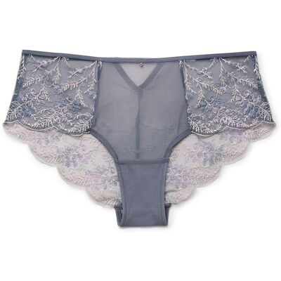 Tchibo - Panty mit Stickerei - Damen - Gr. L - blau Tchibo - Panty mit Stickerei - Damen - Gr. L - blau