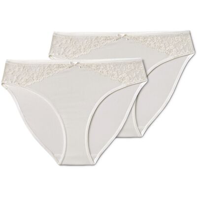 Tchibo - 2 Slips - Damen - Gr. XXL - creme Tchibo - 2 Slips - Damen - Gr. XXL - creme