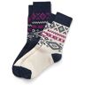 Tchibo - 2 Paar Thermosocken - Dunkelblau - Gr.: 35-38 Polyacryl 1x 35-38 female