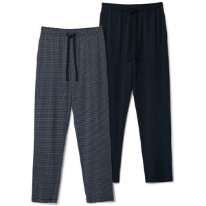 Tchibo - 2 Pyjamahosen - Herren - Gr. M - dunkelblau/kariert Tchibo - 2 Pyjamahosen - Herren - Gr. M - dunkelblau/kariert