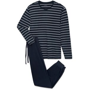 Tchibo - Pyjama mit Bündchen - Herren - Gr. XL - dunkelblau Tchibo - Pyjama mit Bündchen - Herren - Gr. XL - dunkelblau