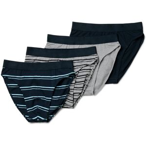 Tchibo - 4 Slips - Herren - Gr. M/5 - dunkelblau/gestreift Tchibo - 4 Slips - Herren - Gr. M/5 - dunkelblau/gestreift