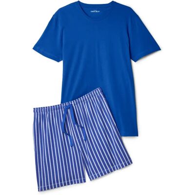 Tchibo - Shorty-Pyjama-Set - Herren - Gr. XL - dunkelblau/gestreift Tchibo - Shorty-Pyjama-Set - Herren - Gr. XL - dunkelblau/gestreift