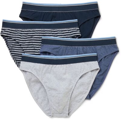 Tchibo - 4 Slips - Herren - Gr. M/5 - dunkelblau Tchibo - 4 Slips - Herren - Gr. M/5 - dunkelblau