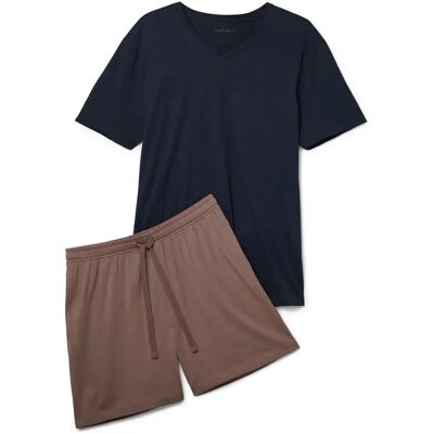 Tchibo - Shorty-Pyjama-Set - Herren - Gr. XL - dunkelblau Tchibo - Shorty-Pyjama-Set - Herren - Gr. XL - dunkelblau