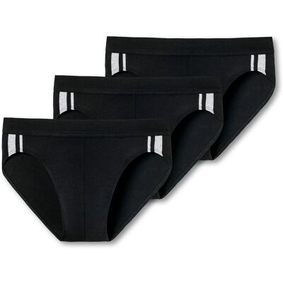 3 Schiesser Slips - Herren - Gr. M/5 - schwarz 3 Schiesser Slips - Herren - Gr. M/5 - schwarz