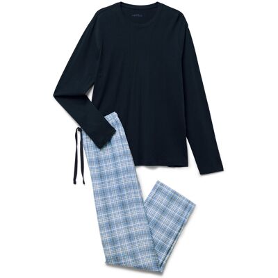 Tchibo - Pyjama - Herren - Gr. XXL - dunkelblau/kariert Tchibo - Pyjama - Herren - Gr. XXL - dunkelblau/kariert