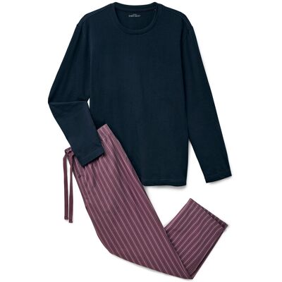 Tchibo - Pyjama-Set - Herren - Gr. XXL - dunkelblau/gestreift Tchibo - Pyjama-Set - Herren - Gr. XXL - dunkelblau/gestreift