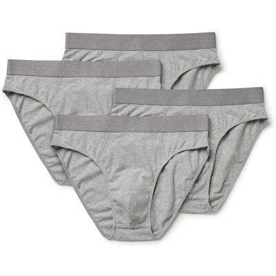 Tchibo - 4 Slips - Herren - Gr. L/6 - grau Tchibo - 4 Slips - Herren - Gr. L/6 - grau