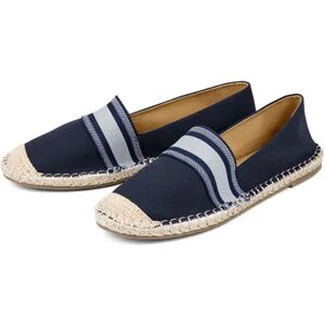 Tchibo - Espadrilles - Dunkelblau - 100% Baumwolle - Gr.: 40 Kunststoff  40 female