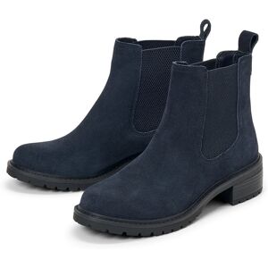 Tchibo - Veloursleder-Boots - Damen - Gr. 42 - dunkelblau Tchibo - Veloursleder-Boots - Damen - Gr. 42 - dunkelblau