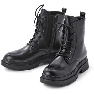 Tchibo - Leder-Boots - Damen - Gr. 38 - schwarz Tchibo - Leder-Boots - Damen - Gr. 38 - schwarz