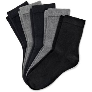 Tchibo - 5 Paar Kinder-Socken - Jungen - Gr. 39-42 - schwarz Tchibo - 5 Paar Kinder-Socken - Jungen - Gr. 39-42 - schwarz